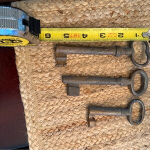 Vintage  Iron Keys